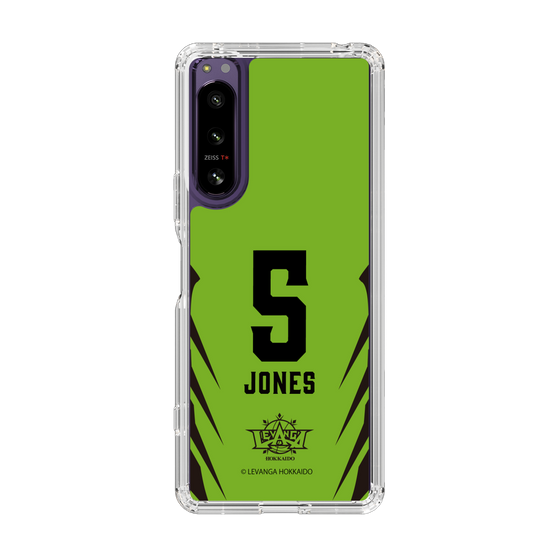スリムプロテクションケース［ レバンガ北海道 - #5 JONES - HOME - 裏 ］