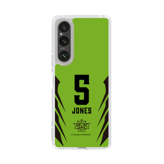 スリムプロテクションケース［ レバンガ北海道 - #5 JONES - HOME - 裏 ］