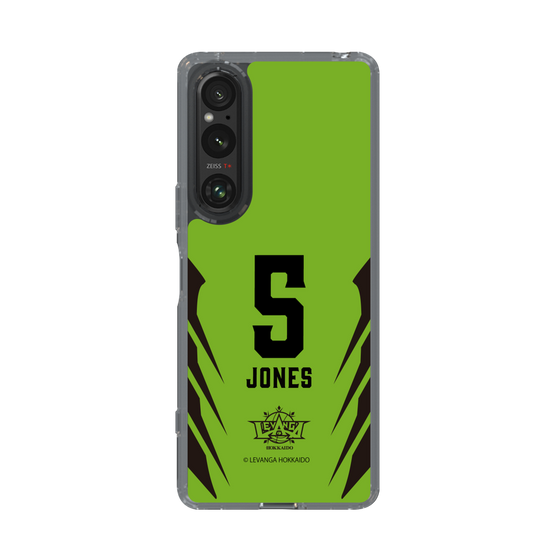 スリムプロテクションケース［ レバンガ北海道 - #5 JONES - HOME - 裏 ］