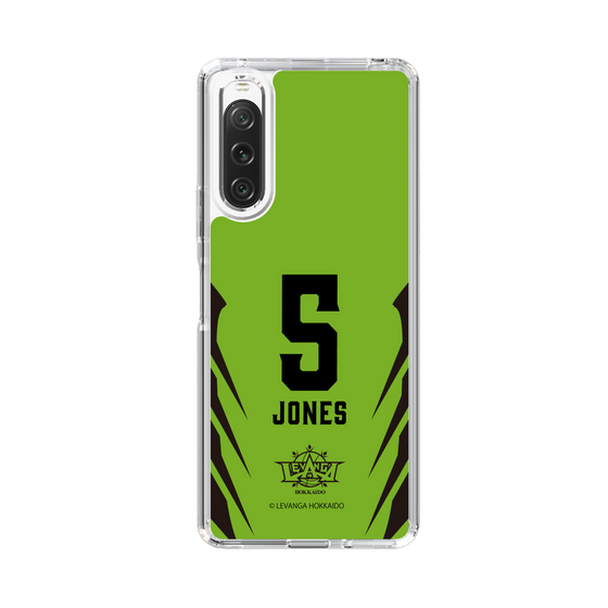 スリムプロテクションケース［ レバンガ北海道 - #5 JONES - HOME - 裏 ］