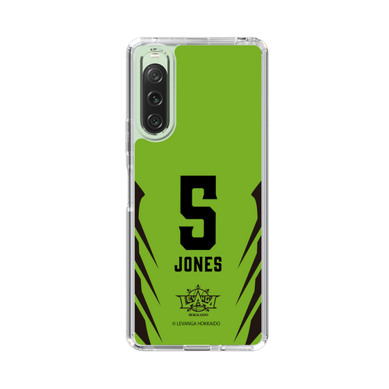 スリムプロテクションケース［ レバンガ北海道 - #5 JONES - HOME - 裏 ］