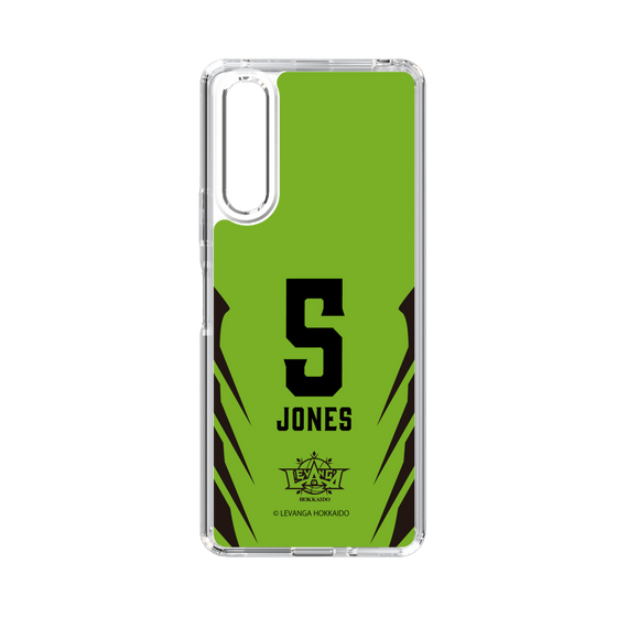 スリムプロテクションケース［ レバンガ北海道 - #5 JONES - HOME - 裏 ］