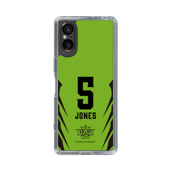 スリムプロテクションケース［ レバンガ北海道 - #5 JONES - HOME - 裏 ］