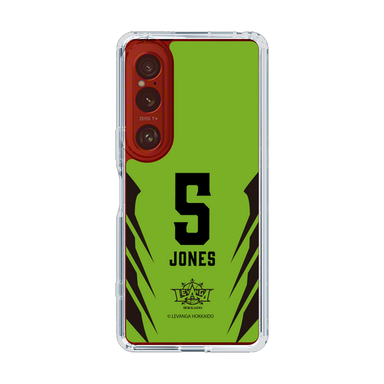 スリムプロテクションケース［ レバンガ北海道 - #5 JONES - HOME - 裏 ］