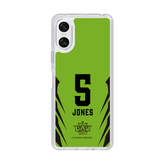 スリムプロテクションケース［ レバンガ北海道 - #5 JONES - HOME - 裏 ］