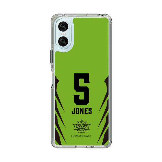スリムプロテクションケース［ レバンガ北海道 - #5 JONES - HOME - 裏 ］