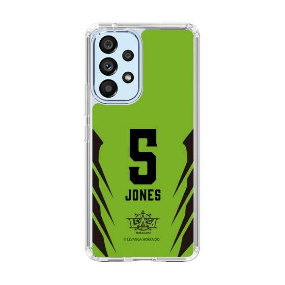 スリムプロテクションケース［ レバンガ北海道 - #5 JONES - HOME - 裏 ］