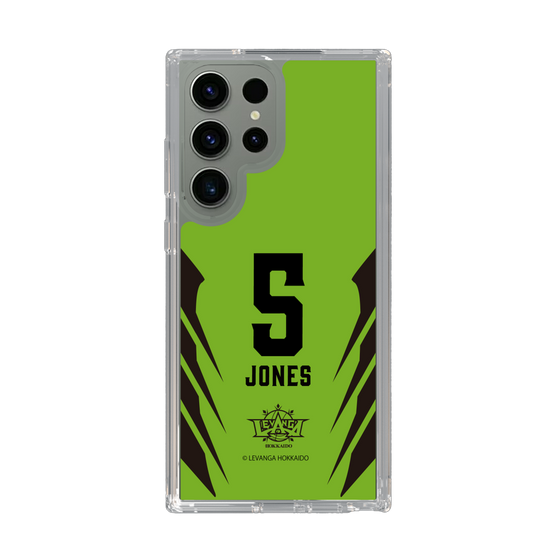 スリムプロテクションケース［ レバンガ北海道 - #5 JONES - HOME - 裏 ］