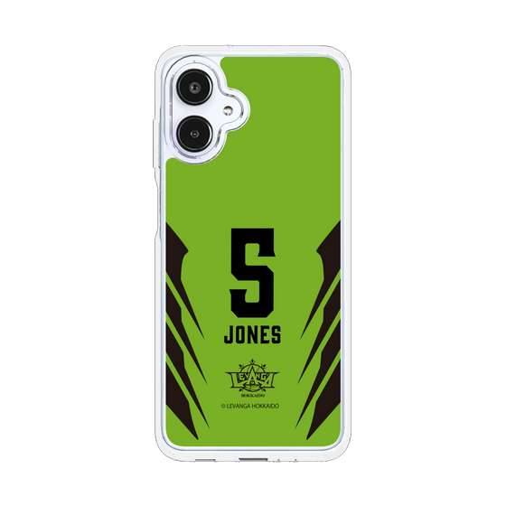 スリムプロテクションケース［ レバンガ北海道 - #5 JONES - HOME - 裏 ］