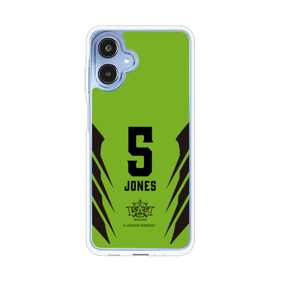 スリムプロテクションケース［ レバンガ北海道 - #5 JONES - HOME - 裏 ］