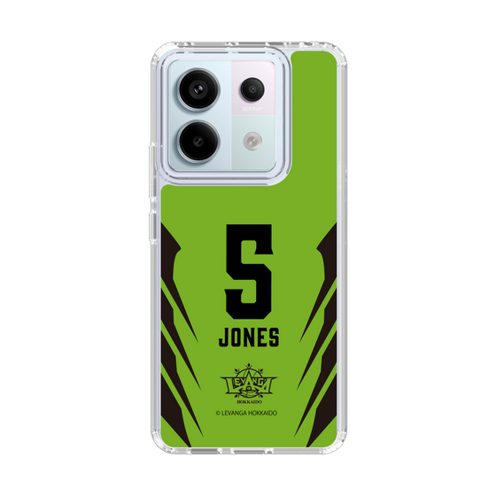 スリムプロテクションケース［ レバンガ北海道 - #5 JONES - HOME - 裏 ］