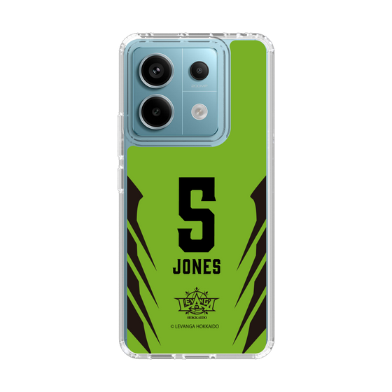 スリムプロテクションケース［ レバンガ北海道 - #5 JONES - HOME - 裏 ］