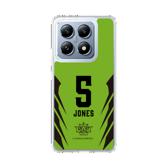 スリムプロテクションケース［ レバンガ北海道 - #5 JONES - HOME - 裏 ］
