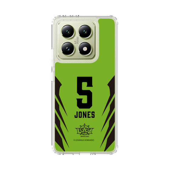 スリムプロテクションケース［ レバンガ北海道 - #5 JONES - HOME - 裏 ］