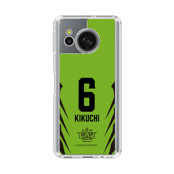 スリムプロテクションケース［ レバンガ北海道 - #6 KIKUCHI - HOME - 裏 ］