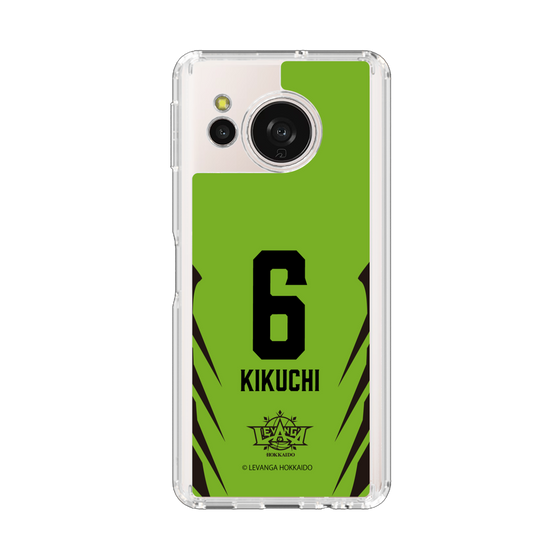 スリムプロテクションケース［ レバンガ北海道 - #6 KIKUCHI - HOME - 裏 ］