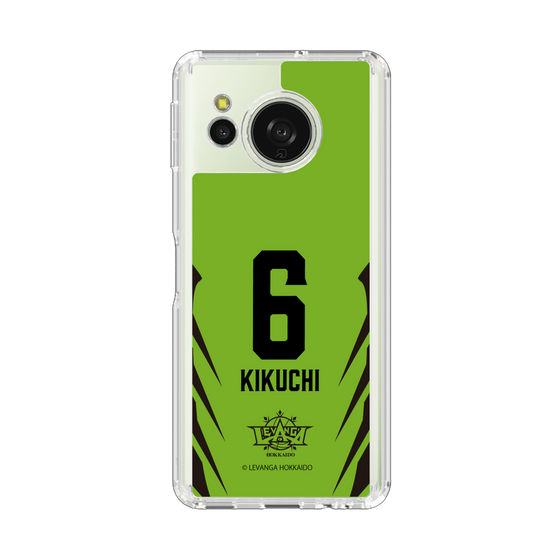スリムプロテクションケース［ レバンガ北海道 - #6 KIKUCHI - HOME - 裏 ］