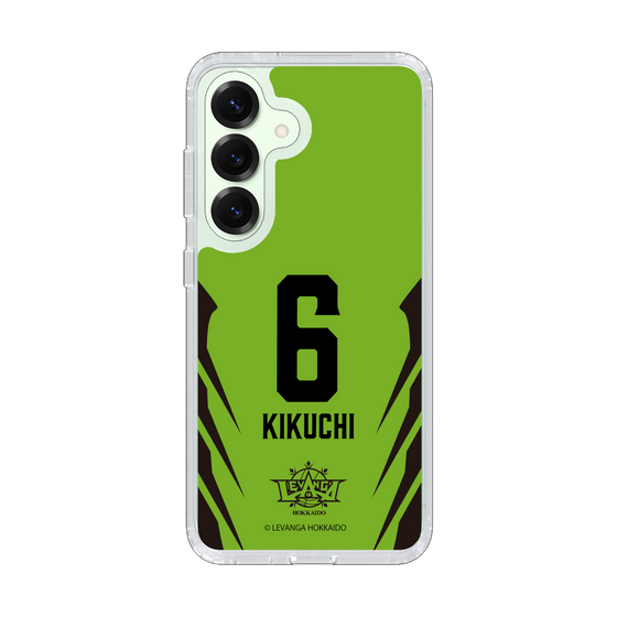 スリムプロテクションケース［ レバンガ北海道 - #6 KIKUCHI - HOME - 裏 ］
