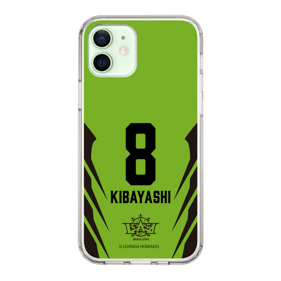 スリムプロテクションケース［ レバンガ北海道 - #8 KIBAYASHI - HOME - 裏 ］