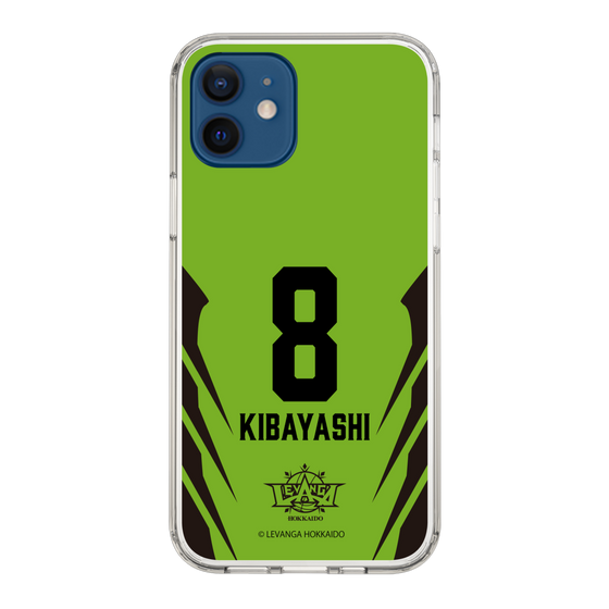 スリムプロテクションケース［ レバンガ北海道 - #8 KIBAYASHI - HOME - 裏 ］