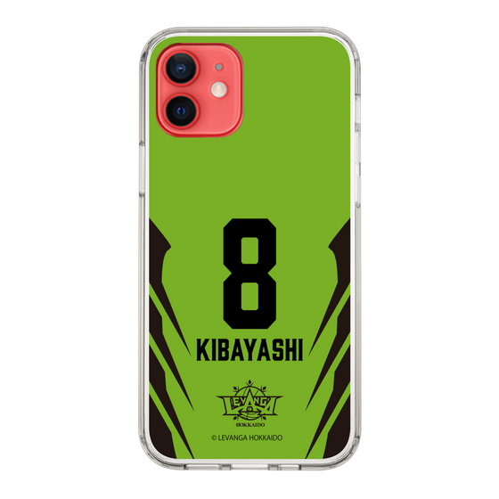 スリムプロテクションケース［ レバンガ北海道 - #8 KIBAYASHI - HOME - 裏 ］