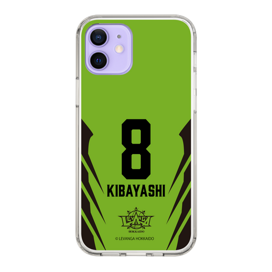 スリムプロテクションケース［ レバンガ北海道 - #8 KIBAYASHI - HOME - 裏 ］