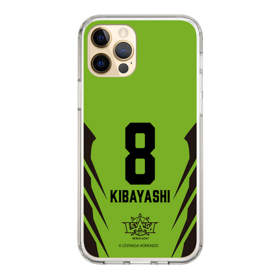 スリムプロテクションケース［ レバンガ北海道 - #8 KIBAYASHI - HOME - 裏 ］