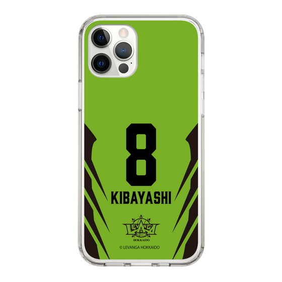 スリムプロテクションケース［ レバンガ北海道 - #8 KIBAYASHI - HOME - 裏 ］