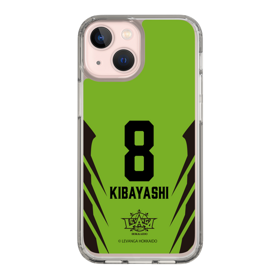 スリムプロテクションケース［ レバンガ北海道 - #8 KIBAYASHI - HOME - 裏 ］