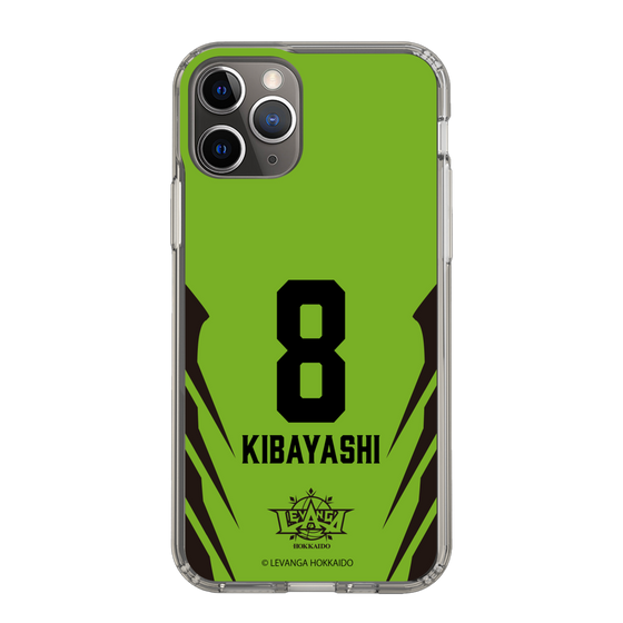 スリムプロテクションケース［ レバンガ北海道 - #8 KIBAYASHI - HOME - 裏 ］