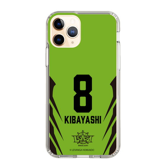 スリムプロテクションケース［ レバンガ北海道 - #8 KIBAYASHI - HOME - 裏 ］