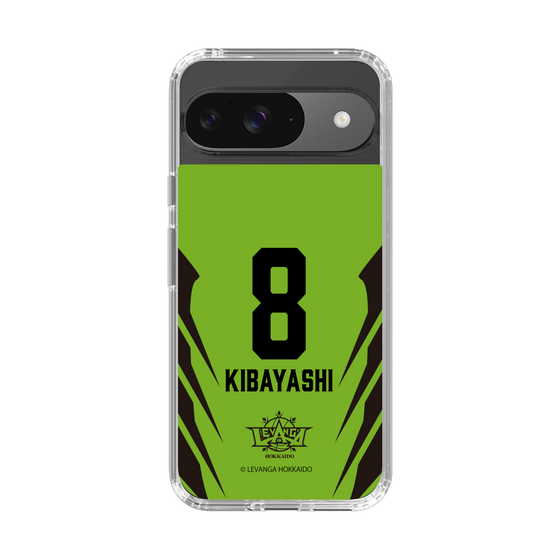 スリムプロテクションケース［ レバンガ北海道 - #8 KIBAYASHI - HOME - 裏 ］