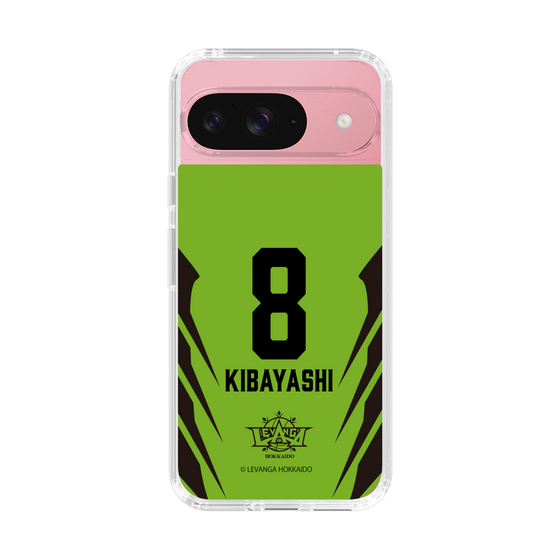 スリムプロテクションケース［ レバンガ北海道 - #8 KIBAYASHI - HOME - 裏 ］