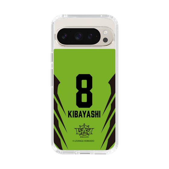 スリムプロテクションケース［ レバンガ北海道 - #8 KIBAYASHI - HOME - 裏 ］