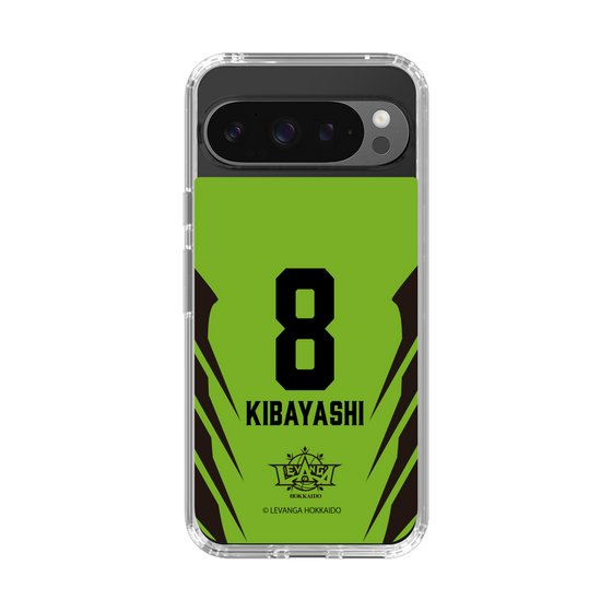 スリムプロテクションケース［ レバンガ北海道 - #8 KIBAYASHI - HOME - 裏 ］