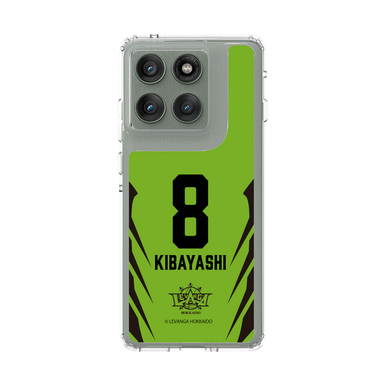 スリムプロテクションケース［ レバンガ北海道 - #8 KIBAYASHI - HOME - 裏 ］