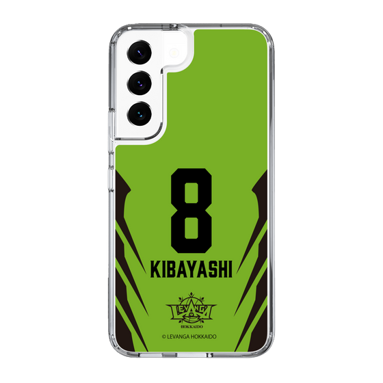 スリムプロテクションケース［ レバンガ北海道 - #8 KIBAYASHI - HOME - 裏 ］