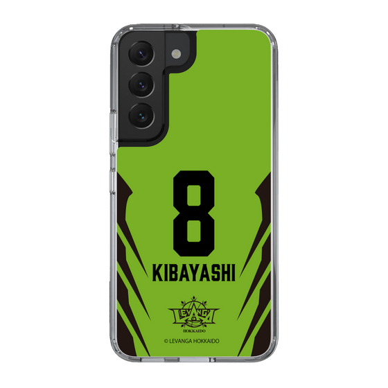 スリムプロテクションケース［ レバンガ北海道 - #8 KIBAYASHI - HOME - 裏 ］