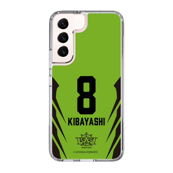 スリムプロテクションケース［ レバンガ北海道 - #8 KIBAYASHI - HOME - 裏 ］