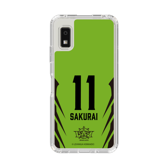 スリムプロテクションケース［ レバンガ北海道 - #11 SAKURAI - HOME - 裏 ］