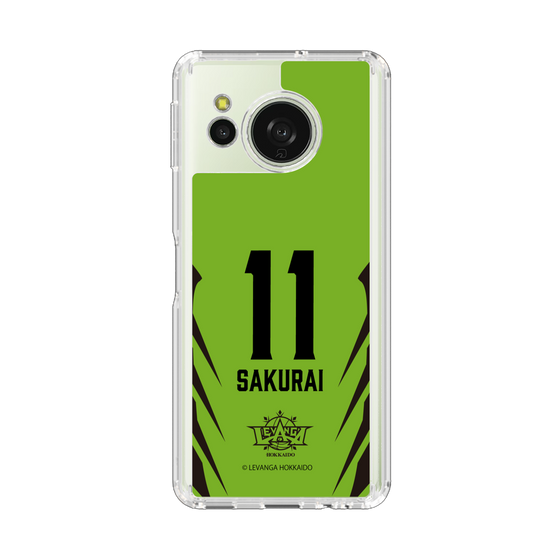 スリムプロテクションケース［ レバンガ北海道 - #11 SAKURAI - HOME - 裏 ］