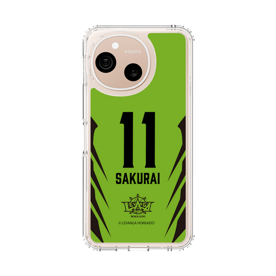 スリムプロテクションケース［ レバンガ北海道 - #11 SAKURAI - HOME - 裏 ］