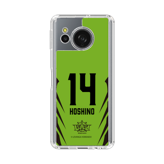 スリムプロテクションケース［ レバンガ北海道 - #14 HOSHINO - HOME - 裏 ］