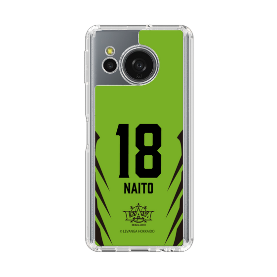 スリムプロテクションケース［ レバンガ北海道 - #18 NAITO - HOME - 裏 ］