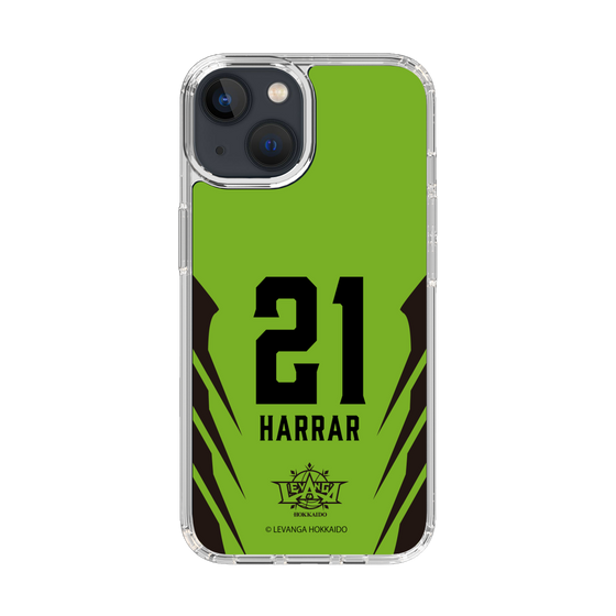 スリムプロテクションケース［ レバンガ北海道 - #21 HARRAR - HOME - 裏 ］