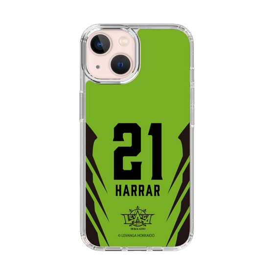 スリムプロテクションケース［ レバンガ北海道 - #21 HARRAR - HOME - 裏 ］