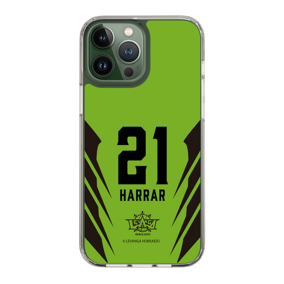スリムプロテクションケース［ レバンガ北海道 - #21 HARRAR - HOME - 裏 ］