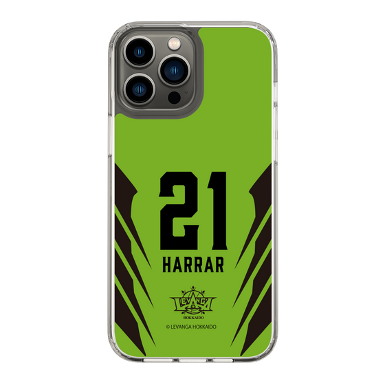 スリムプロテクションケース［ レバンガ北海道 - #21 HARRAR - HOME - 裏 ］