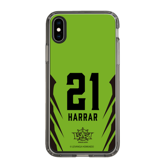 スリムプロテクションケース［ レバンガ北海道 - #21 HARRAR - HOME - 裏 ］