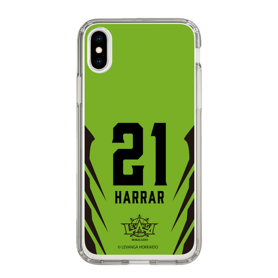 スリムプロテクションケース［ レバンガ北海道 - #21 HARRAR - HOME - 裏 ］